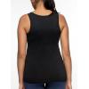 Felina Athletic Pocket Tank Top | Athleisure Top for Women(Black)