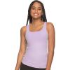Felina Cotton Ribbed Tank Top – Class Tank Top for Women, Workout Tank Top for Women (Color Options Available)(Purple Rose Heather)