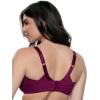 Felina Marvelous Side Smoothing T-Shirt Bra(Black Lily)