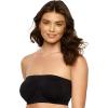 Felina Paramour Body Smooth Seamless Underwire Bandeau Bra(Black)