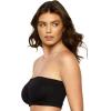 Felina Paramour Body Smooth Seamless Underwire Bandeau Bra(Black)