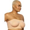 Felina Paramour Body Smooth Seamless Underwire Bandeau Bra(Cameo Rose)