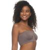 Felina Paramour Body Smooth Seamless Underwire Bandeau Bra(Sparrow)