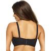 Felina Paramour Delightful Seamless Unlined Lace Bandeau | Bra | Support(Black)