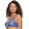Felina Paramour Lotus Embroidered Unlined Bra | Ultra-Light(Dazzling Blue Ombre)