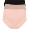 Felina Pima Cotton Control Brief 3-Pack(Black)