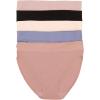 Felina Pima Cotton Hi-Cut Underwear 5-Pack(Sun Kissed)