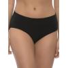 Felina Pima Cotton Hipster – Seamless Cotton Underwear for Women – Soft and Breathable Womens Underwear(Black)