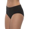 Felina Pima Cotton Hipster – Seamless Cotton Underwear for Women – Soft and Breathable Womens Underwear(Black)