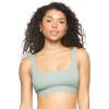 Felina Ribbed Bralette 2-Pack(Matcha Latte)