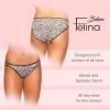 Felina Smooth Low Rise Bikini Panties – Seamless Underwear for Women, Panties for Women (5-Pack)(Black)