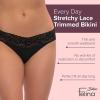 Felina Stretchy Lace Trimmed Bikini Underwear – Sexy Underwear for Women, Bikini Panties, Seamless Panties (5-Pack)(Desert Days)