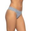 Felina Super Stretchy Lace Top Low Rise Thong | 5-Pack(Fashion Color)