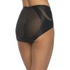 Felina Uplifted Satin & Mesh Body-Mapped Shaper Brief(Black)