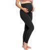 Felina Velvety Soft Maternity Legging for Women – Yoga Pants for Women, Maternity Clothes(Black)