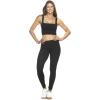 Felina Velvety Super Soft Lightweight Leggings(Black)