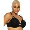 Felina Women’s Clothing T-Shirt Bra – Seamless Bras for with Soft Fabric, Essential Bras for All-Day Support(Black)