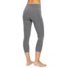 Felina Women’s Cotton Modal Capri Leggings – Super Soft, Lightweight, Breathable for Fitness, Yoga, and Everyday Wear(Medium Heather Gray)