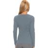 Felina Women’s Long Sleeve Crew Neck Shirt(Flint Stone)