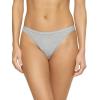 Felina Women’s Organic Cotton Thong Underwear, 6-Pack(Birchwood)