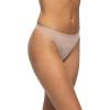 Felina Women’s Organic Cotton Thong Underwear, 6-Pack(Rose Neutral)