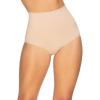 Felina Women’s Seamless Shapewear Brief | Panty Tummy Control(Warm Neutral)