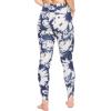 Felina Women’s Sueded Athletic Leggings, Slimming Waistband(Shadow Floral)