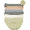 Organic Cotton Stretch Bikini 6-Pack(Birchwood)