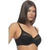 Sabrina Lace Seamless Unlined Bra(Black)