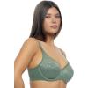 Sabrina Lace Seamless Unlined Bra(Laurel Wreath)