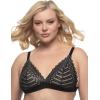 Siren Lace Bralette(Black Shimmer)