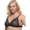 Siren Lace Bralette(Black Shimmer)