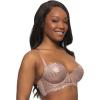 Siren U-Wire Lace Demi Bra(Rose Tan Shimmer)