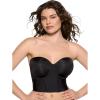 Felina | Body Veil Longline Strapless Bra | Seamless | Contour | Adjustable(Black)