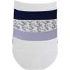 Felina – Cotton Modal Full Coverage Hipster Underwear 5-Pack – Comfortable and Breathable Mid-Rise Panties for Women(Blue Waters)