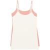 Felina | Organic Cotton Camisole 2-Pack | Plant-Based Dyes | Hypoallergenic | Adjustable Straps(Rose Cloud)