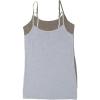 Felina | Organic Cotton Camisole 2-Pack | Plant-Based Dyes | Hypoallergenic | Adjustable Straps(Slate Sky)