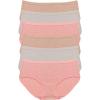 Felina | Organic Cotton Hipster Panties | 6-Pack(Rose Garden)