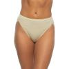 Felina | Organic Cotton Stretch Hi Cut Panty | Women’s Underwear(Aloe)