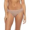 Felina | Organic Cotton Stretch Hi Cut Panty | Women’s Underwear(Taupe)
