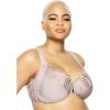 Felina – Paramour Angie Front Close Minimizer Bra for Women(Gull Gray)