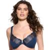 Felina – Paramour Angie Front Close Minimizer Bra for Women(Wild Indigo)