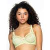 Felina – Paramour Peridot Lace Full Coverage Unlined Bra for Women(Green Willow)
