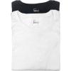 Felina | Slub Jersey Crew Neck T-Shirt | 2-Pack(Black White)