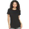 Felina | Slub Jersey Crew Neck T-Shirt(Black)