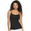 Felina | So Smooth Modal Cami Top with Hidden Built in Shelf Bra Support(Black)