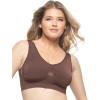 Felina Body Smooth Seamless Wireless Bralette | Paramour(Cocoa)