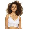 Felina Finesse Cami Bralette – Stretchy Lace Bralettes for Women – Sexy and Comfortable(White)