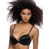 Felina Luscious Satin Push Up Bra(Black)
