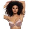 Felina Luscious Satin Push Up Bra(Rose Tan)